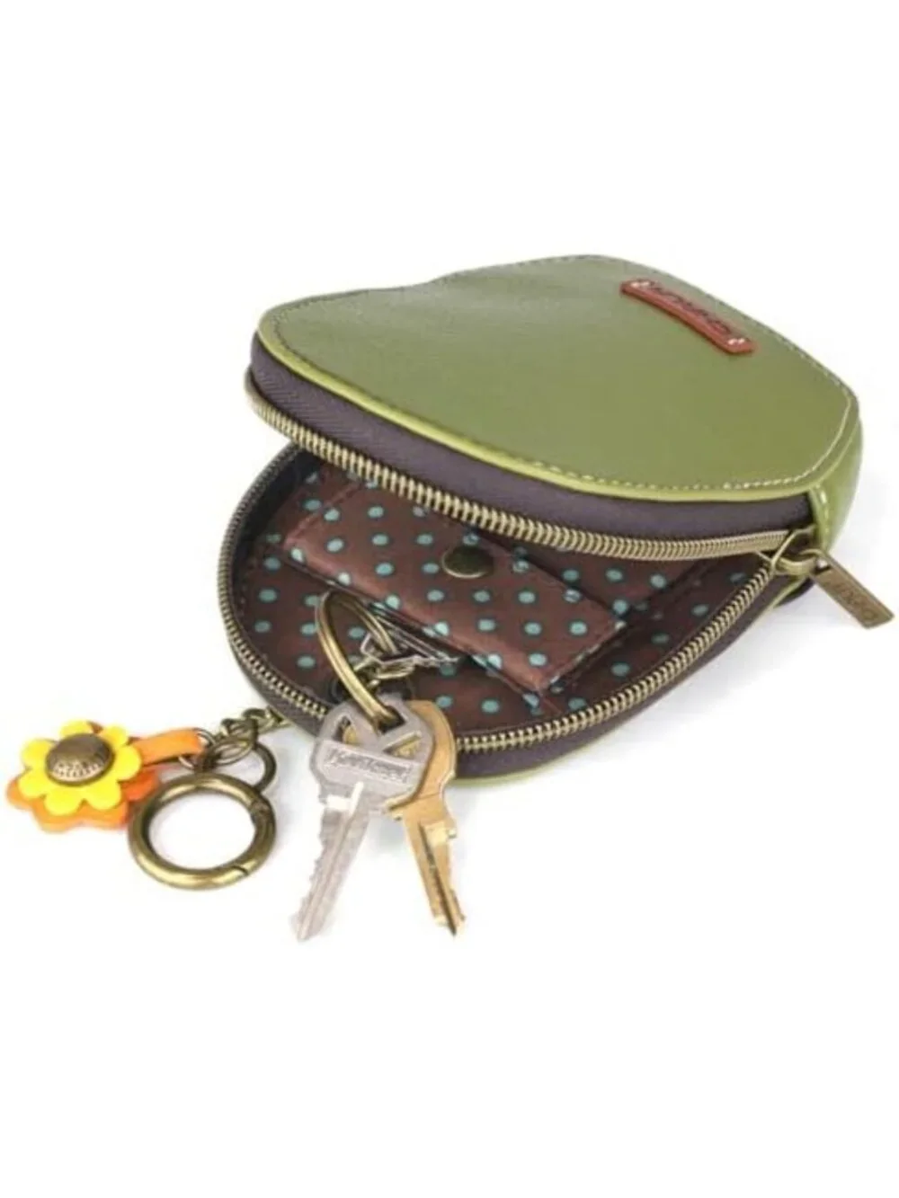 Mini Coin Purse Keychain - RFID Protected Card Holder & Butterfly Accessory